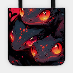 Red eyes skinks Tote