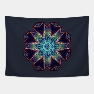 Fractal Mandala Tapestry