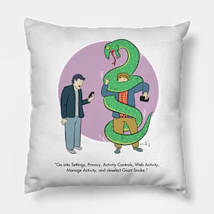 Snake Settings Pillow