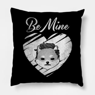 Valentine Be Mine Dogelon Mars ELON Coin To The Moon Crypto Token Cryptocurrency Blockchain Wallet Birthday Gift For Men Women Kids Pillow