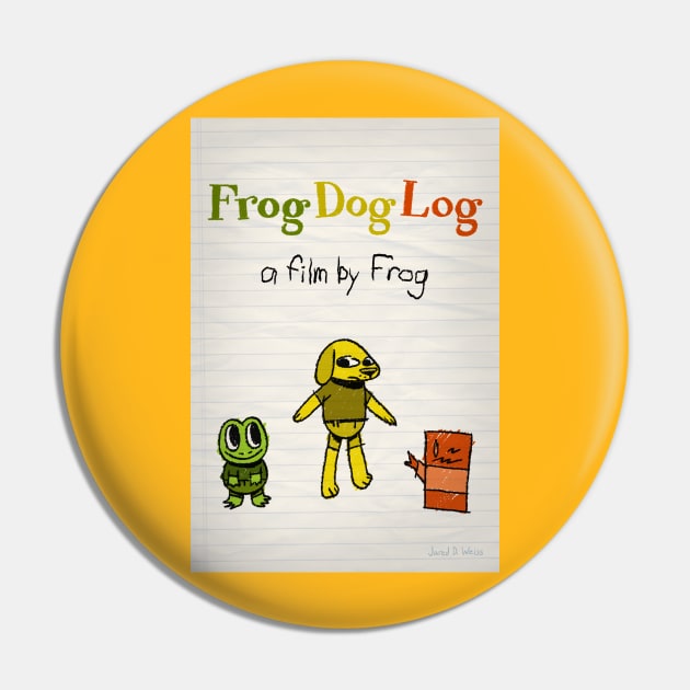 Frog Dog Log - Teaser Poster Pin by jareddweiss