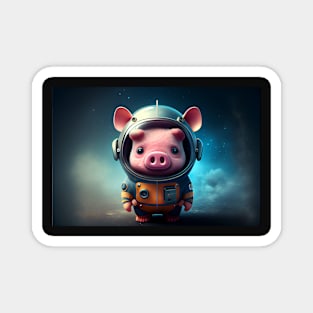 Space Pig Magnet