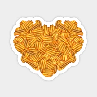 I love potato chips Magnet