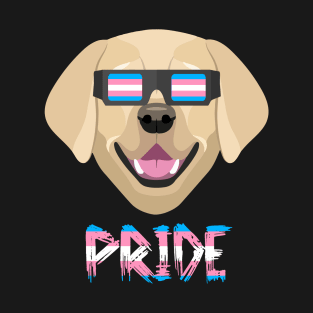 Labrador Transgender Flag Lgbt T-Shirt