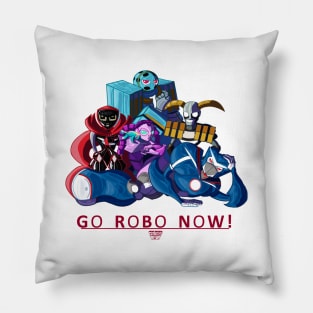 Go Robo Now Breakfast Club Pillow