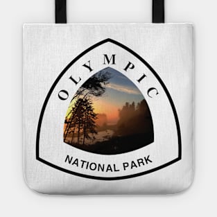 Olympic National Park shield Tote