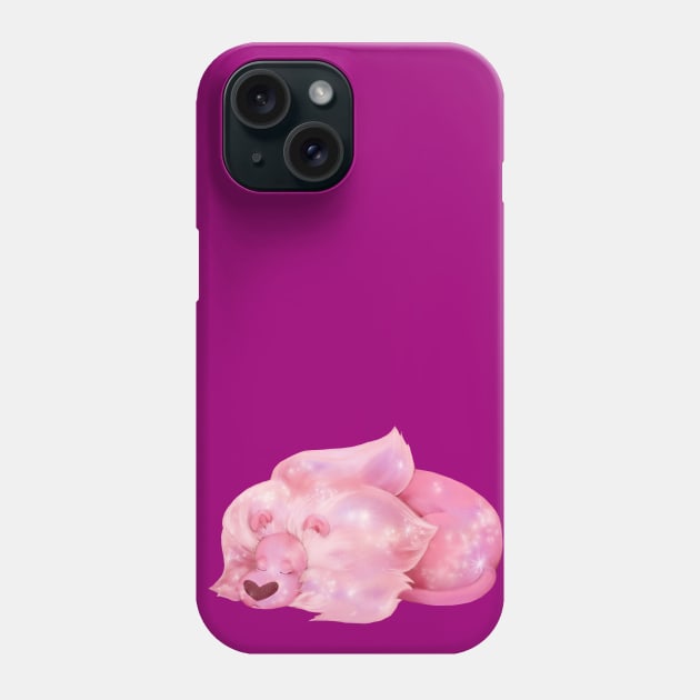 Sleeping Lion - Steven Universe fan art by Lavinia Knight Phone Case by art official sweetener