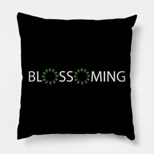 blossom creative one word design Pillow