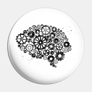 Brain Mechanism Pin