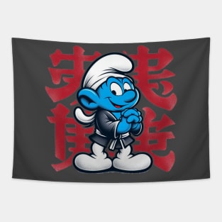 Asian Smurf Tapestry