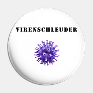 Covid19 Virenschleuder Pin