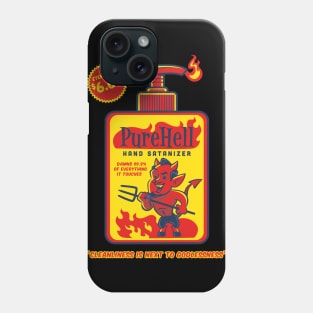 PureHell Hand Satanizer Phone Case
