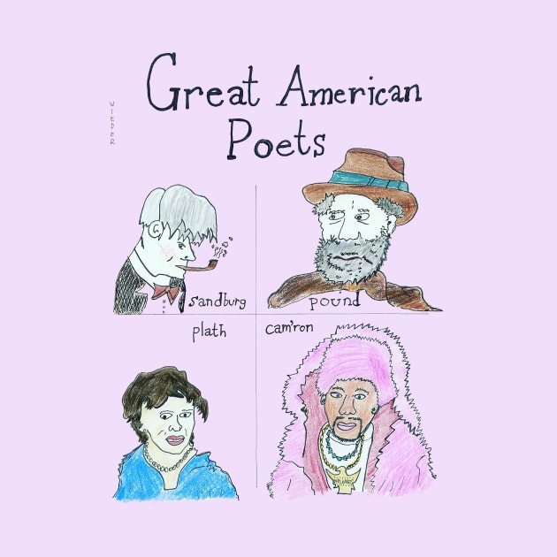 Great American Poets by AlanWieder