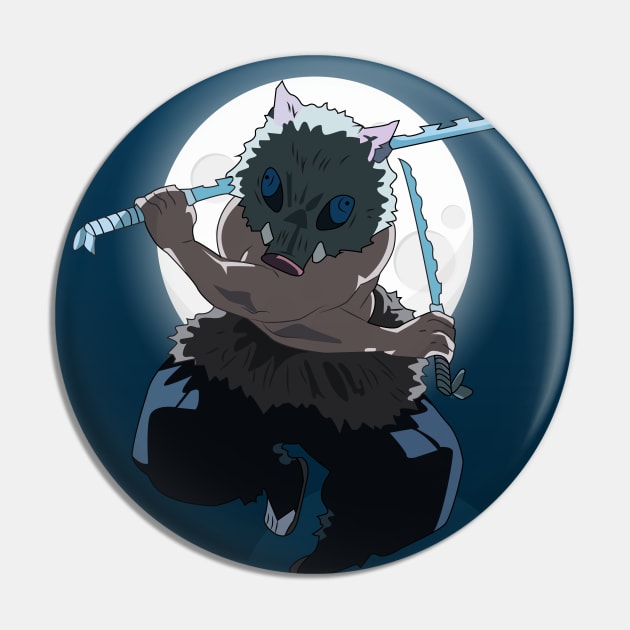 Demon Slayer Anime - Inosuke Pin by mounier