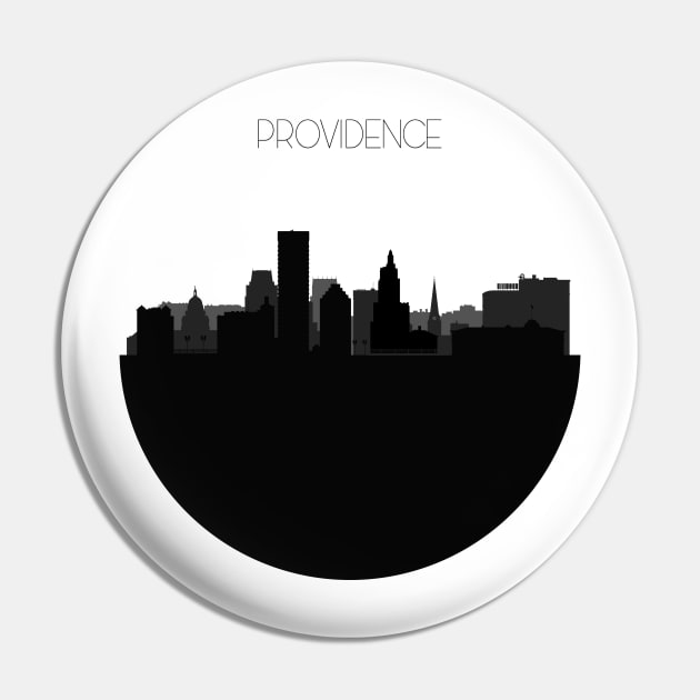 Providence Skyline Pin by inspirowl