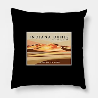 Magical Indiana Dunes National Park Pillow