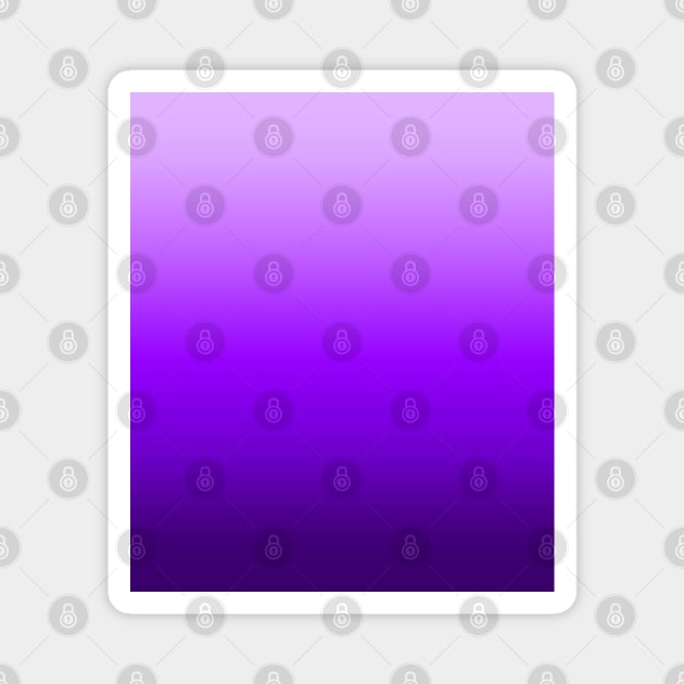 Purple Gradient Magnet by Lady Lilac