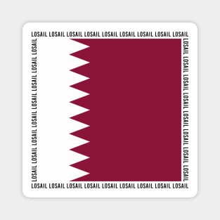 Losail F1 Circuit Stamp Magnet