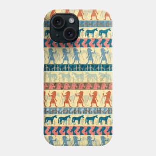 Egyptian Unicorn Pattern Phone Case