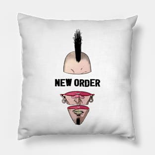 Punk Man New Order Pillow