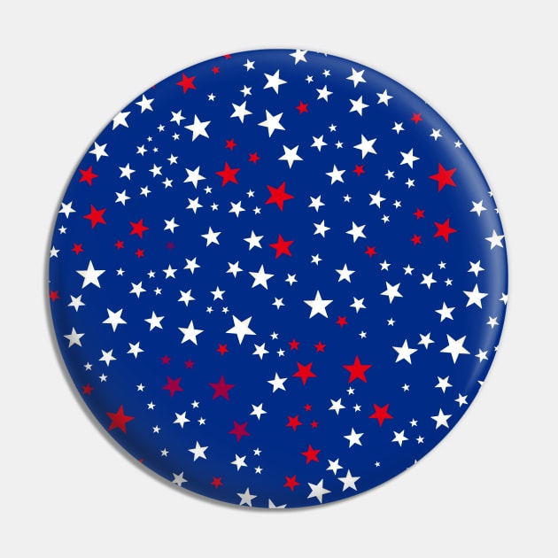 Shining white red stars Usa flag design Pin by GULSENGUNEL