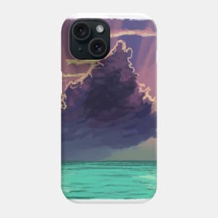 Sunset ocean Phone Case