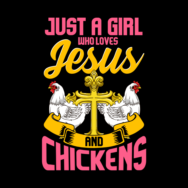 Christian Women Backyard Chicken Gift Chicken Lover T-Shirt by Dr_Squirrel