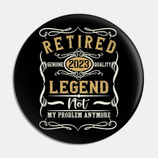 Retired Legend 2023 Pin