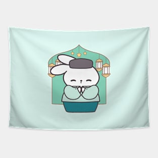 Celebrate Eid Mubarak with Loppi Tokki! Tapestry