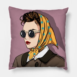 Moda girl Pillow