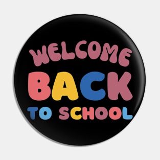 Welcome back to school Pin