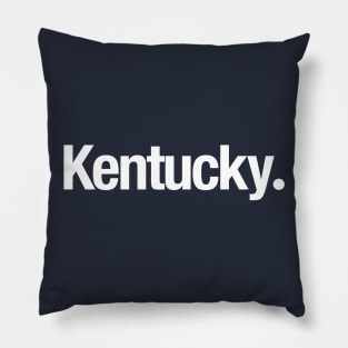 Kentucky. Pillow