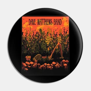 Vintage dave mattews band art Pin