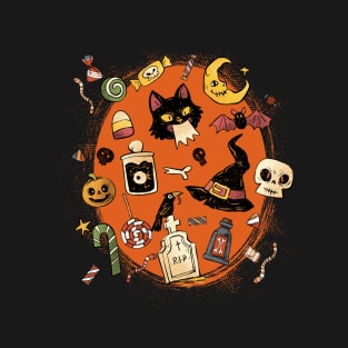 Halloween Pattern T-Shirt