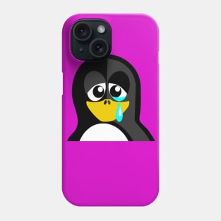 Crying Penguin Phone Case