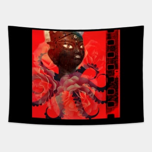 Octo Woman Tapestry