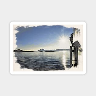 Ship Islands Lofoten Magnet