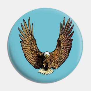 American Bald Eagle Pin