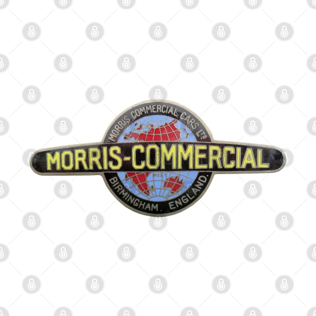 Vintage Morris Commercial lorry logo by soitwouldseem