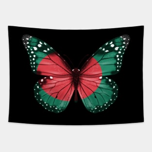 Bengali Flag  Butterfly - Gift for Bengali From Bangladesh Tapestry