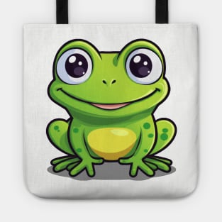 Cartoon Cute Kawaii Adorable Frog Tote