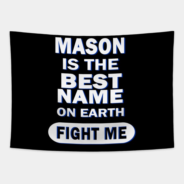 Mason name boy name birthday birth Tapestry by FindYourFavouriteDesign