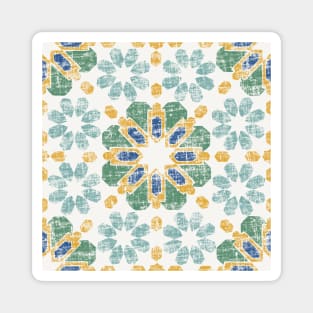 Moroccan Tile - Pond Magnet