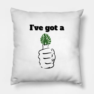 Green thumb Pillow