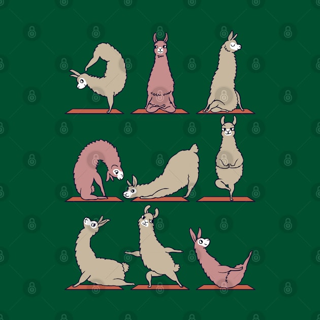 Llama Yoga by huebucket