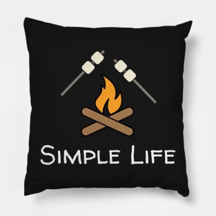 Simple Life - Campfire Pillow