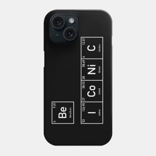 Elementary message: Be iconic Phone Case