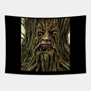 Oak Tree Horror Tapestry