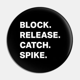 Block Release Catch Spike Pin