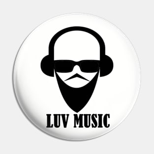 Luv Music Pin